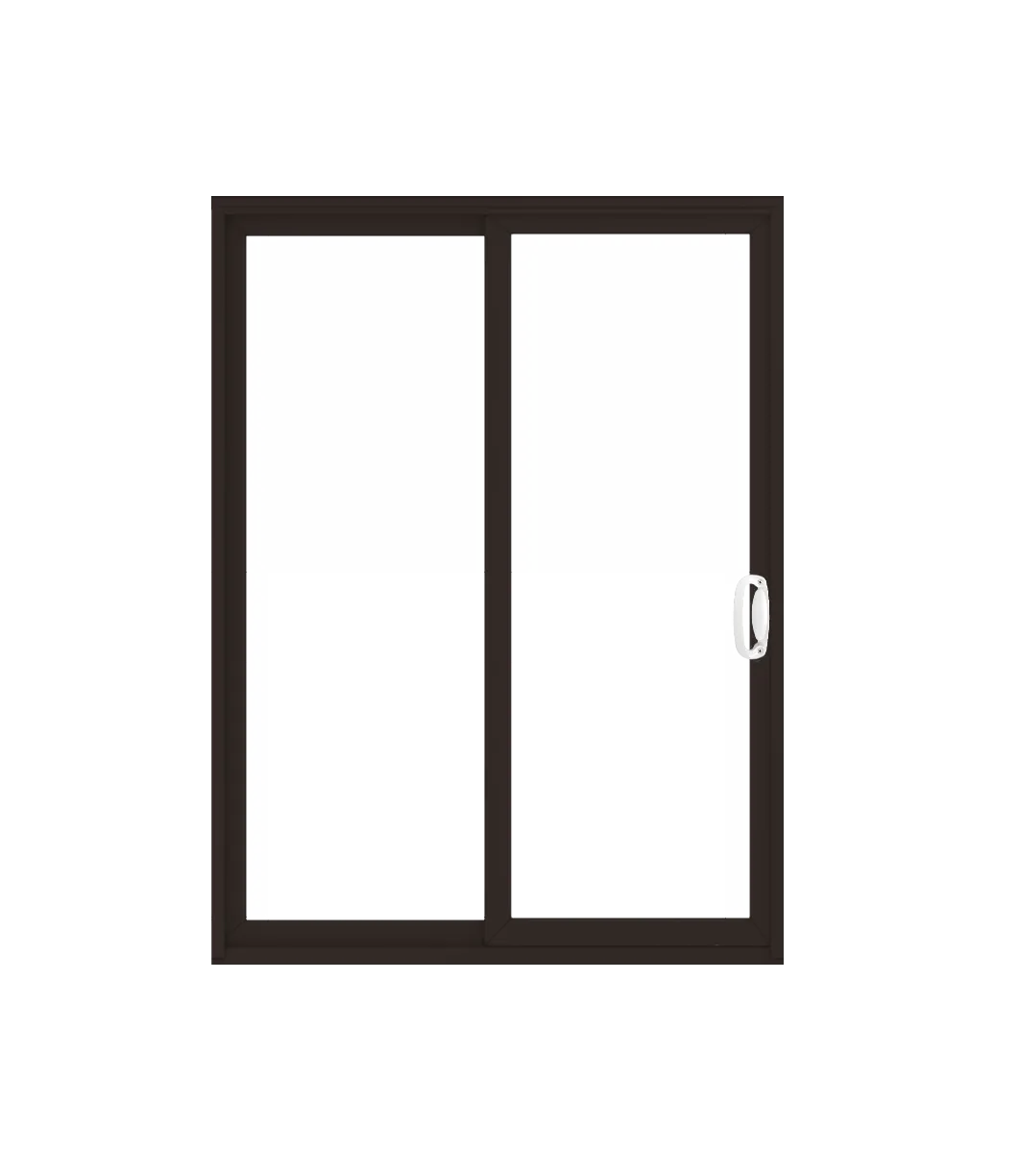 ANDERSEN PS510 200 Series Permashield 70-1/2" X 79-1/2" Sliding/Gliding Dual Pane Or Triple Pane Low-E Tempered Argon Fill Stainless Glass 2 Panel Patio Door Grilles/Screen Options