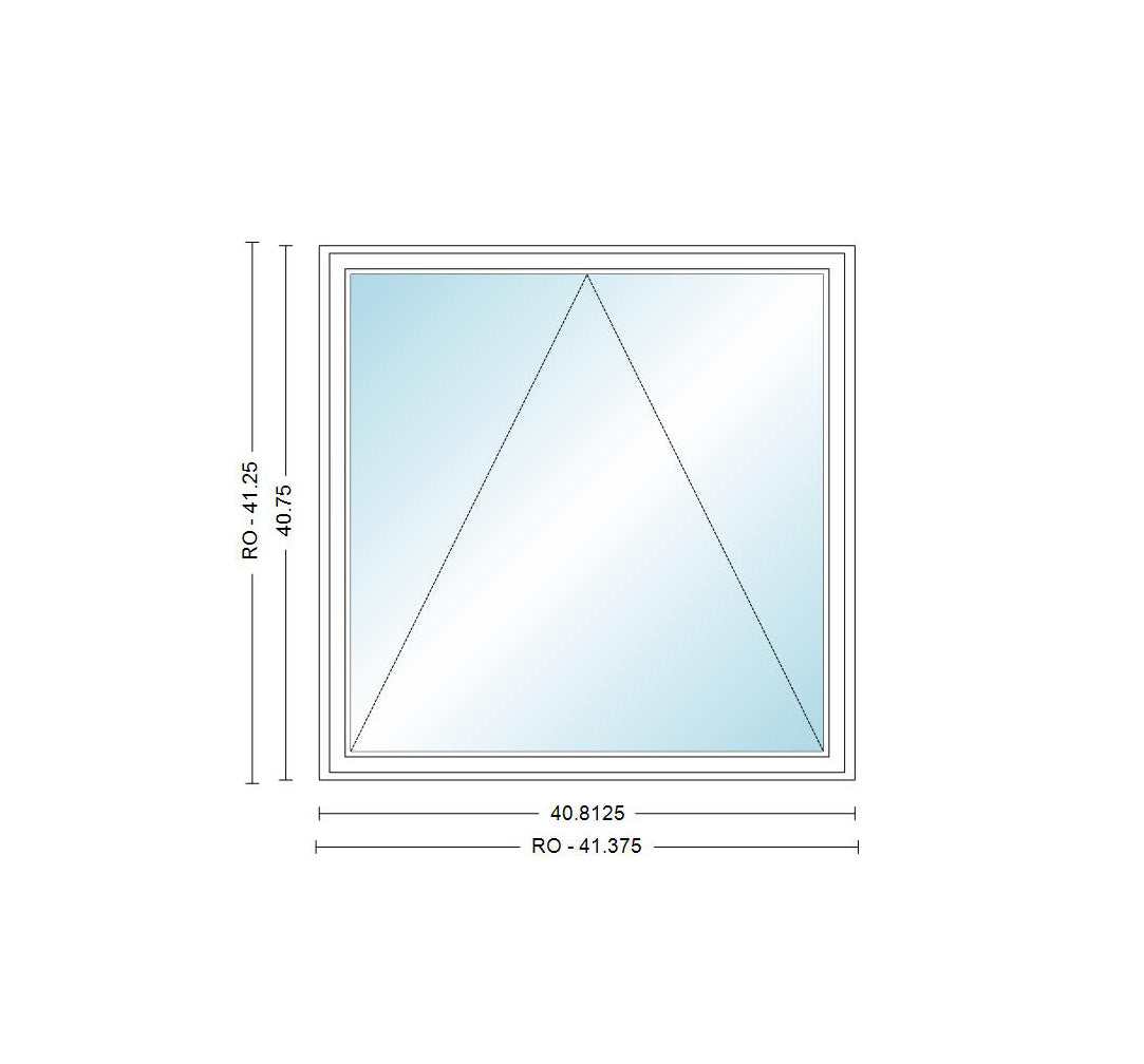 ANDERSEN Windows 400 Series Venting Awning 35-15/16" Or 40-13/16" X 40-3/4" Vinyl Exterior Wood Interior Low-E4 Argon Dual Pane Glass Full Screen/Frosted/Tempered Option A335 Or A3535