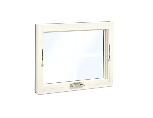 MARVIN Essential Awning Windows CN26 Wide Venting Or Fixed Ultrex Fiberglass Interior And Exterior New Construction Low-E2 With Argon Glass Full Screen/Tempered/Frosted Optional CN 2616, CN 2620, CN 2626, Or CN 2630
