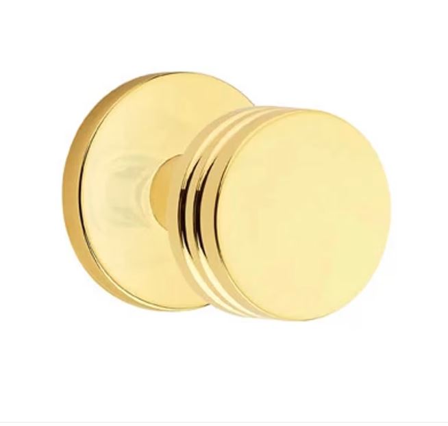 EMTEK Bern Knob Modern, Disk, Square, Neos, Modern Rectangular, Or Urban Modern Rosette Door Knob Handle Passage, Privacy, Or Dummy Many Color Options