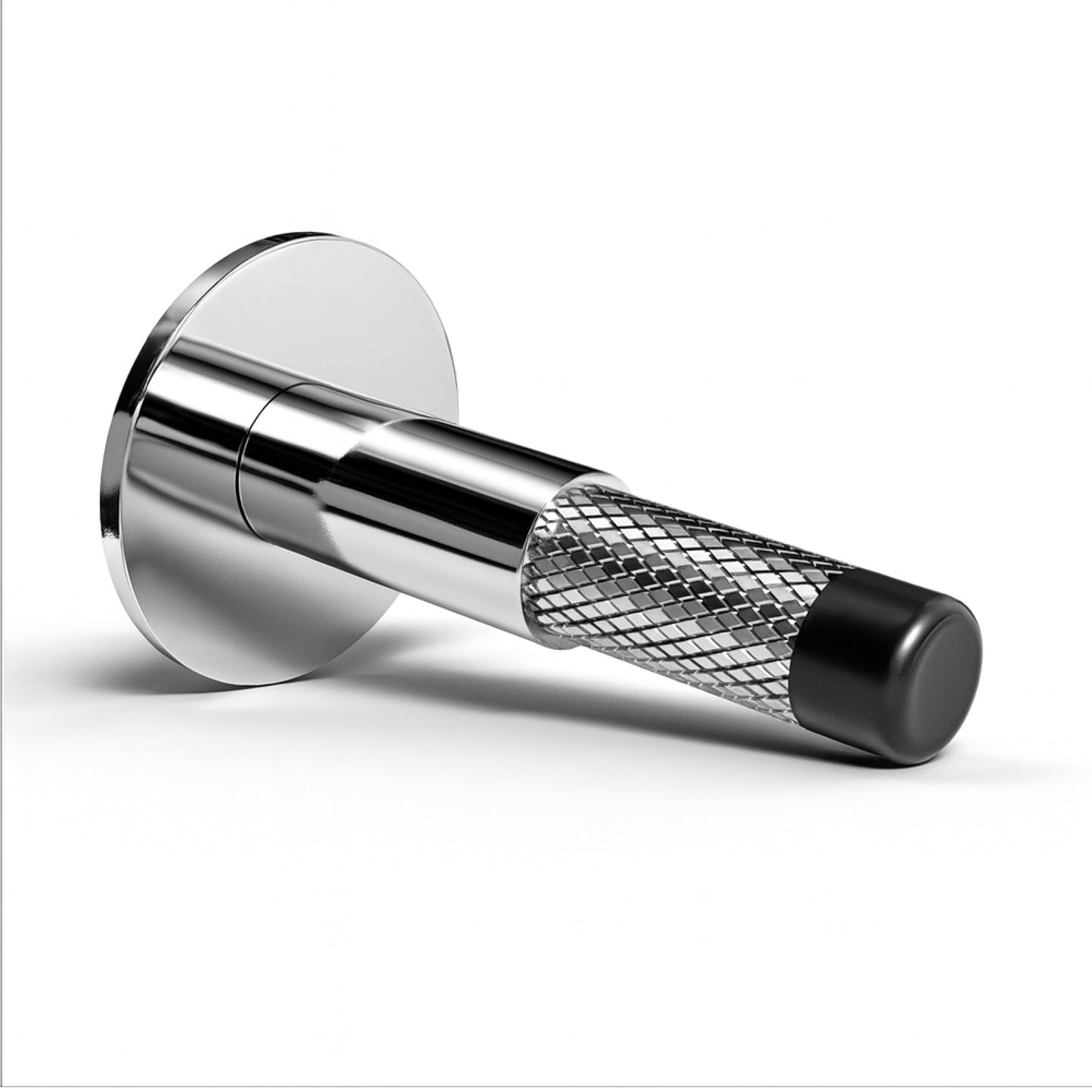 MEGA HANDLES Knurled Baseboard Door Stopper 1.9 x 3.3 x .6