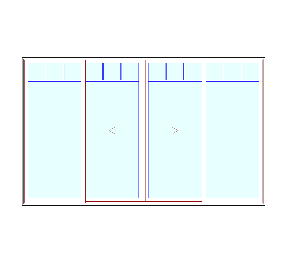 MARVIN Elevate CN 12070 4 Panel Sliding Patio Door OXXO 141" X 86" Ultrex Fiberglass Exterior Wood Interior Clear Tempered Glass Low-E2 With Argon Grilles/Screen Optional