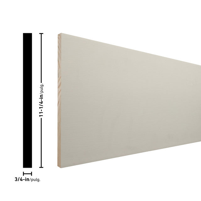 1 X 12 8'-16' Primed Pine, Primed MDF, Poplar, Or Pine S4S Board Molding