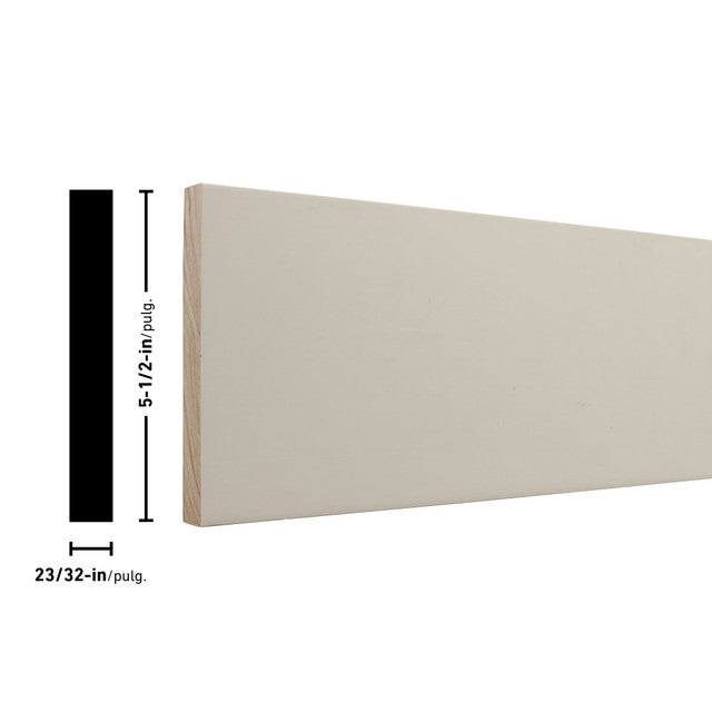1 X 6 8'-16' Primed Pine, Primed MDF, Poplar, Or Pine S4S Board Molding (4-Value Pack)