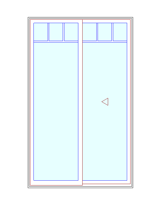 MARVIN Elevate Sliding Patio Door CN 5080 59" X 95.5" Ultrex Fiberglass Exterior Wood Interior Clear Tempered Glass Low-E2 With Argon 2 Panels Grilles/Screen Optional