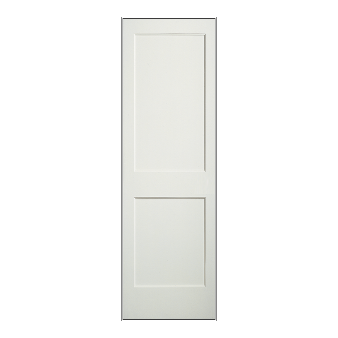 REEB 8'0 X 1-3/8 Or 1-3/4 2 Panel Primed Flat Ovolo Sticking