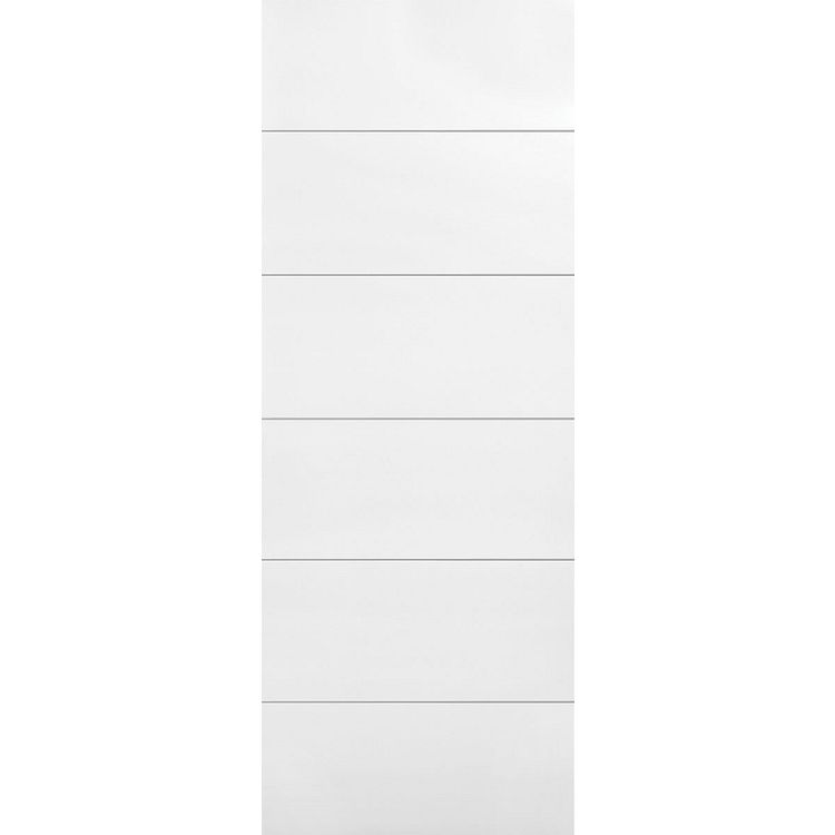 MASONITE Interior Molded Melrose 6'8 X 1-3/8 Hollow/Solid Door