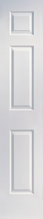 JELDWEN Molded Colonist 6'8 X 1-3/8 Cove And Bead Sticking 6 Panel Grained Surface Hollow/Solid Interior Door