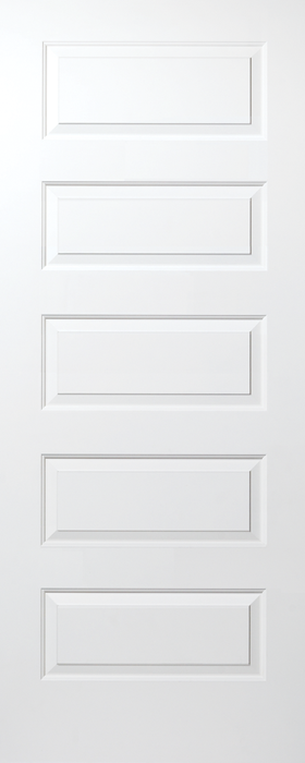 JELDWEN Molded Rockport 6'8 X 1-3/8 Cove And Bead Sticking 2 Panel Smooth Surface Hollow/Solid Interior Door
