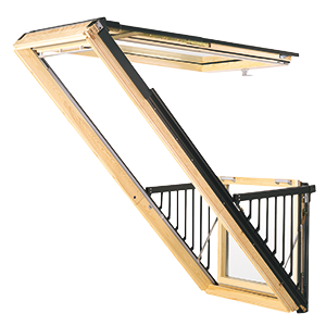 VELUX GDL Balcony Roof Window Pitched Roof Step Flashing Skylights MK19 Or PK19