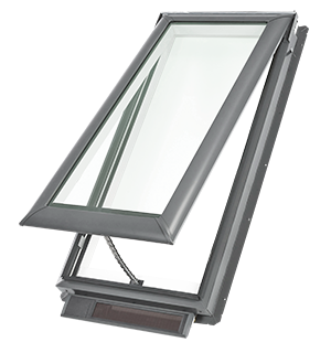VELUX VSS Or VSE 21½ Deck Mounted Vented Solar Or Electric 'Fresh Air' Step Flashing Pitched Roof Skylights C01, C04, C06, Or C08