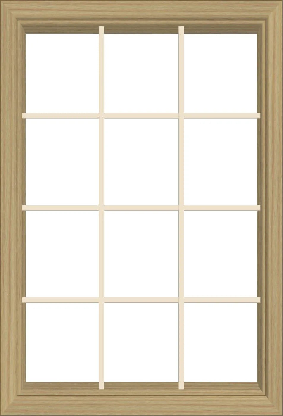ANDERSEN Windows 400 Series Venting Casement 35-15/16" Wide Vinyl Exterior Wood Interior New Construction Low-E4 Dual Pane Argon Fill Glass Full Screen/Tempered/Frosted/Grilles Optional CXW13, CXW135, CXW14, CXW145, CXW15, CXW155, Or CXW16