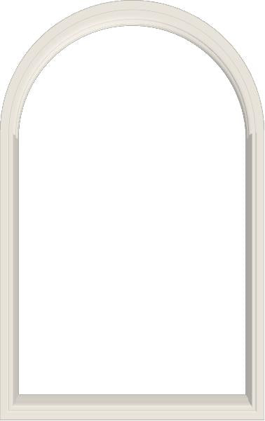 ANDERSEN 400 Series Specialty Springline Window 48" Wide Fixed Vinyl Exterior Wood Interior Low-E4 Dual Pane Argon Full Glass Grilles/Tempered Optional SP402, SP403, SP4035, SP404, SP4045, SP405, SP4055 Or SP406