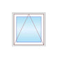 MARVIN IN STOCK Essential Awning Window CN2020 Frame Size: 23.5" X 23.75" White Fiberglass Exterior And Interior Tempered & Obscure Low-E2 With Argon Glass 2" Jambs White Folding Handle & Screen Stainless Perimeter Bar Nailing Fins