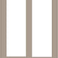 ANDERSEN 400 Series FWG5068 59-1/4" X 79-1/2" Frenchwood Sliding/Gliding Vinyl Exterior Wood Interior Dual Pane Low-E Tempered Argon Fill Glass 2 Panel Patio Door Grilles/Screen/Assembled Options