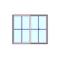 MARVIN Essential 8'0" X 6'8" Frame Size 95½" X 79½" Ultrex Fiberglass Interior And Exterior Sliding/Gliding Clear Tempered Low-E2 With Argon Glass 2 Panel Patio Door Grilles/Screen Options CN 8068