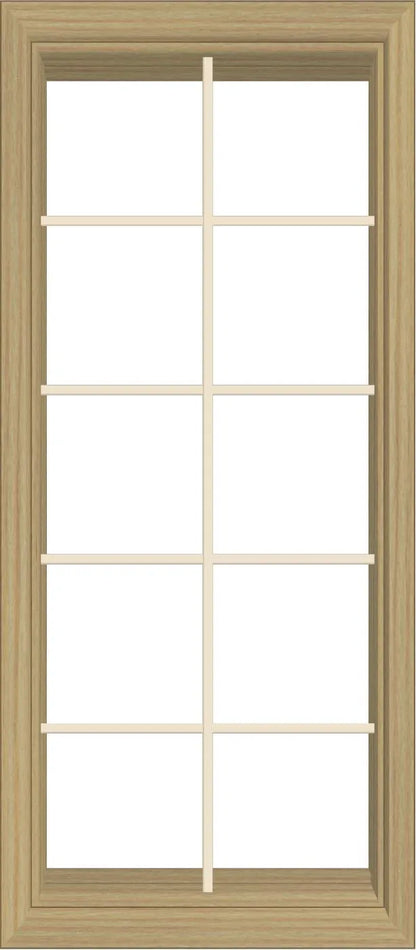 ANDERSEN Windows 400 Series Venting Casement 20-1/2" Wide Vinyl Exterior Wood Interior New Construction Low-E4 Dual Pane Argon Fill Glass Full Screen/Tempered/Frosted/Grilles Optional CN12, CN125, CN13, CN135, CN14, CN145, CN15, CN155, Or CN16