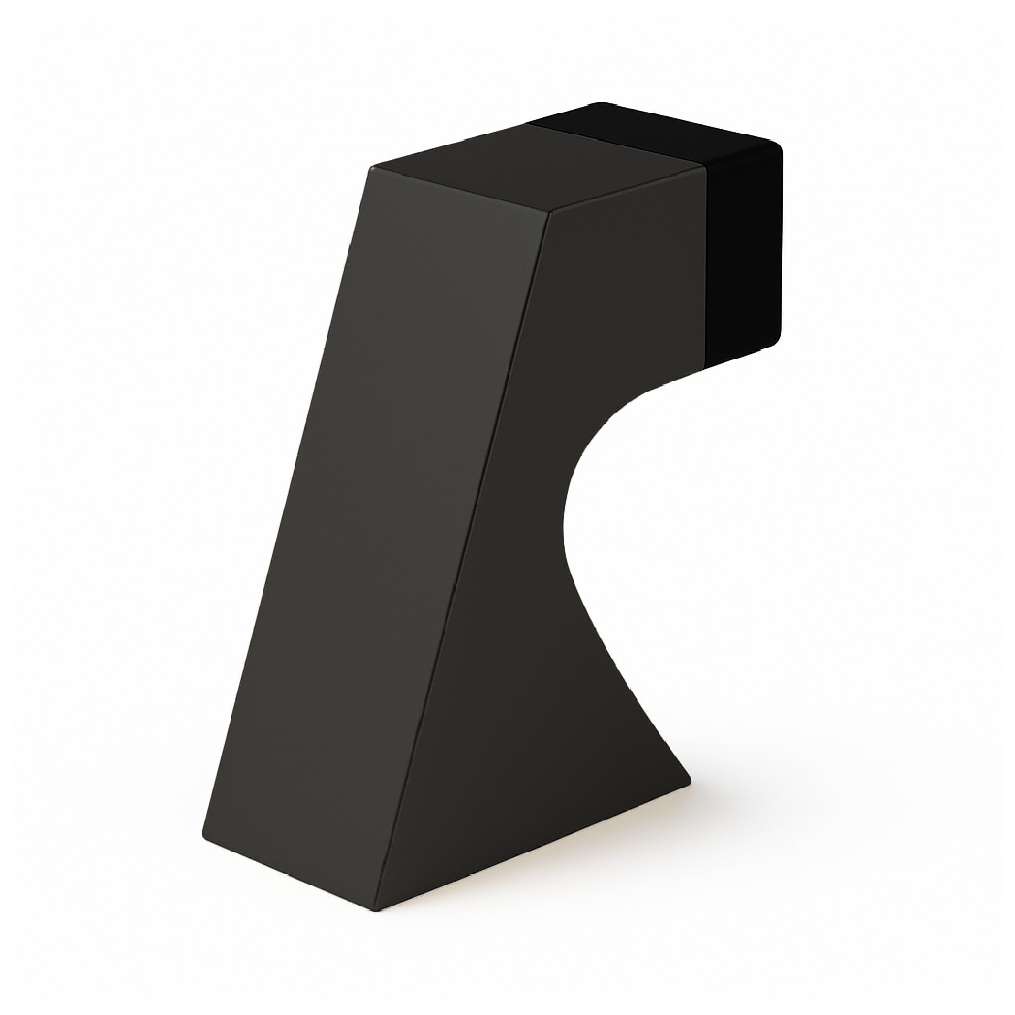MEGA HANDLES Modern Curved Door Stopper 1.5 x 1.25 x 2.5