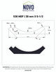 530 16' Primed MDF Crown Molding (2-Value Pack)