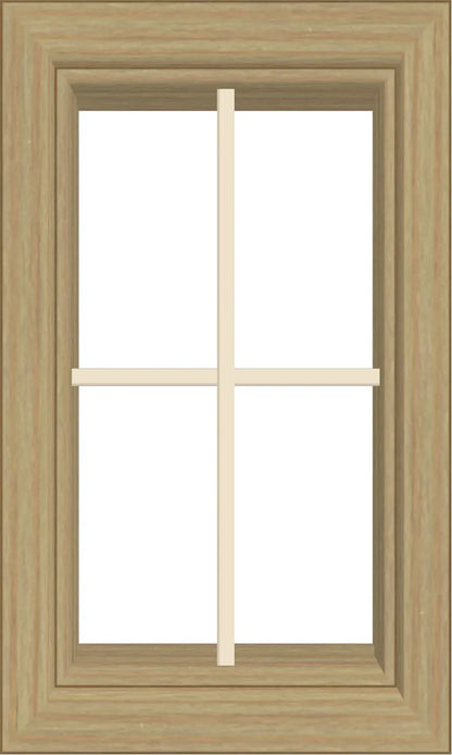 ANDERSEN Windows 400 Series Venting Casement 17" Wide Vinyl Exterior Wood Interior New Construction Low-E4 Dual Pane Argon Fill Glass Full Screen/Tempered/Frosted/Grilles Optional CR12, CR125, CR13, CR135, CR14, CR145, CR15, CR155, Or CR16