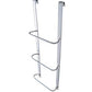 Boman Kemp 40" Wide White Or Stackstone Window Wells Ladders, Grates, And Covers