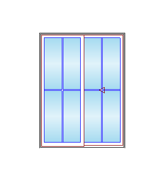 MARVIN Elevate Sliding Patio Door CN 6065 71" X 79.5" Ultrex Fiberglass Exterior Wood Interior Clear Tempered Glass Low-E2 With Argon 2 Panels Grilles/Screen Optional