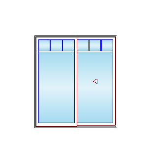 MARVIN Elevate Sliding Patio Door CN 5065 59" X 79.5" Ultrex Fiberglass Exterior Wood Interior Clear Tempered Glass Low-E2 With Argon 2 Panels Grilles/Screen Optional