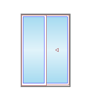 MARVIN Elevate Sliding Patio Door CN 5070 59" X 86" Ultrex Fiberglass Exterior Wood Interior Clear Tempered Glass Low-E2 With Argon 2 Panels Grilles/Screen Optional