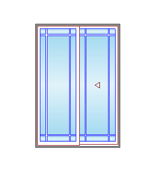 MARVIN Elevate Sliding Patio Door CN 5070 59" X 86" Ultrex Fiberglass Exterior Wood Interior Clear Tempered Glass Low-E2 With Argon 2 Panels Grilles/Screen Optional