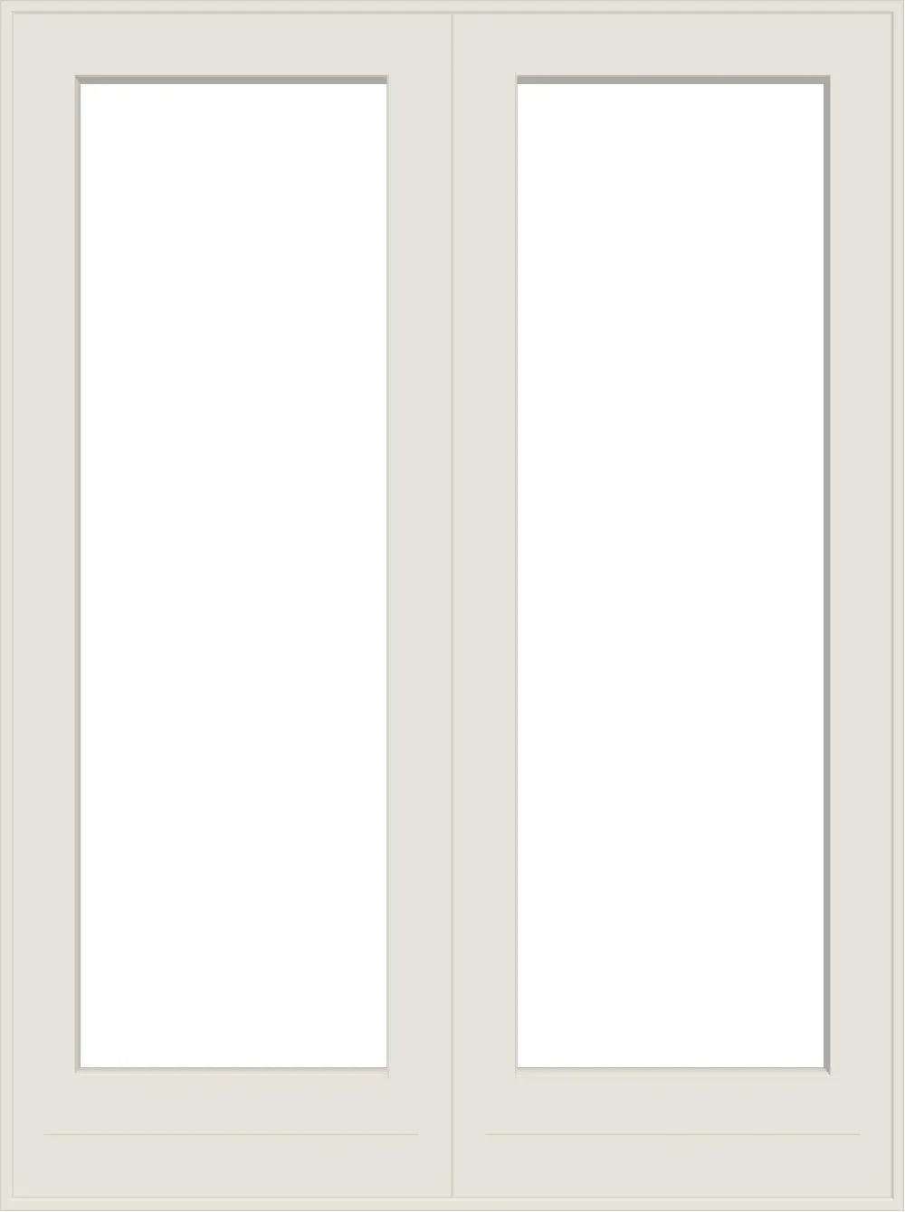 ANDERSEN 400 Series Frenchwood Hinged Vinyl Exterior Wood Interior Dual Pane Low-E Tempered Argon Fill Glass 2 Panel French Door FWH4168, FWH41611, FWH4180, FWH5068, FWH50611, FWH5080, FWH5468, FWH54611, FWH5480, FWH6068, FWH60611, Or FWH6080