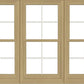 ANDERSEN Windows 400 Series Triple Double Hung Venting Window 101-1/8" Equal Sash Vinyl Exterior Wood Interior Low-E4 Dual Pane Glass Full Screen/Grilles/Tempered Optional TW28310-3, TW2842-3, TW2846-3, TW28410-3, Or TW2852-3