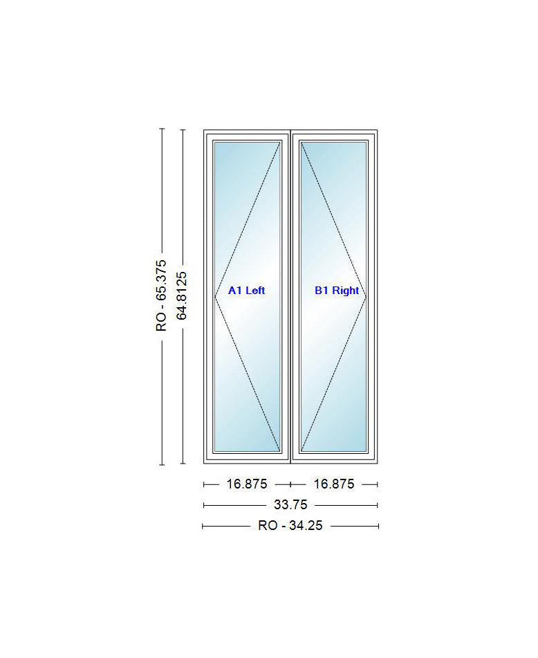 ANDERSEN Windows 400 Series Venting Twin/Double Casement 33-3/4" Wide Vinyl Exterior Wood Interior New Construction Low-E4 Dual Pane Argon Fill Glass Full Screens/Grilles/Tempered Optional CR23, CR235, CR24, CR245, CR25, CR255, Or CR26