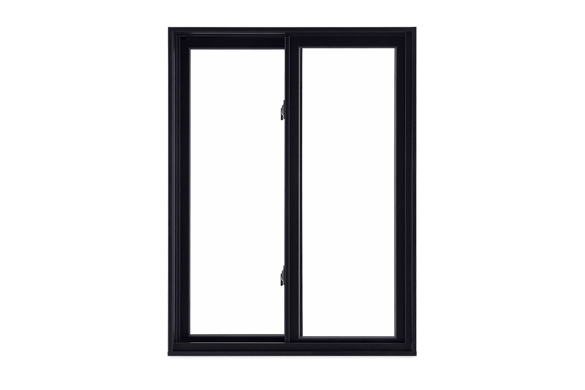 MARVIN Elevate Windows Glider CN48 47.5 Wide Ultrex Fiberglass Exterior Warm Bare Pine Interior New Construction Low-E2 Argon Half Screen Optional CN 4824, CN 4836, CN 4842, CN 4848, CN 4860