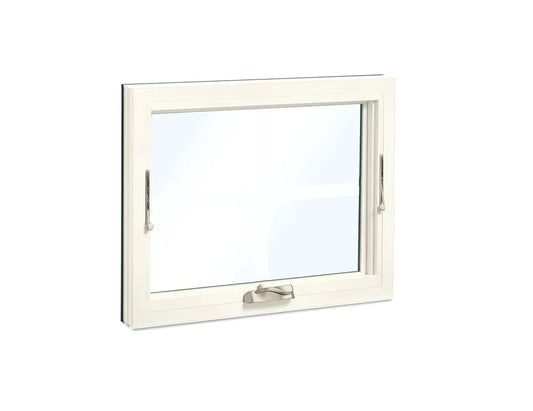 MARVIN Essential Awning Windows CN30 Wide Venting Or Fixed Ultrex Fiberglass Interior And Exterior New Construction Low-E2 With Argon Glass Full Screen/Tempered/Frosted Optional CN 3016, CN 3020, CN 3026, Or CN 3030