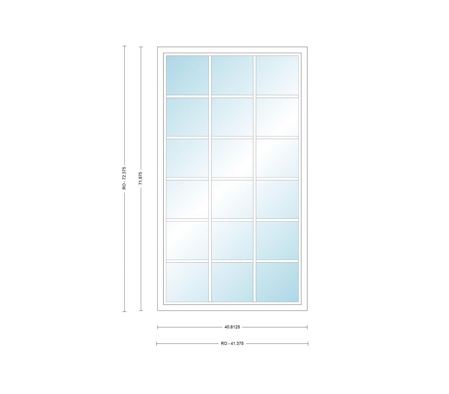 ANDERSEN Windows 400 Series Picture Window Fixed 40-13/16" Wide Vinyl Exterior Wood Interior Low-E4 Dual Pane Argon Full Glass Grilles Optional P3530, P3535, P3540, P3545, P3550, P3555, Or P3560