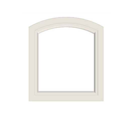 ANDERSEN 400 Series Specialty Equal Leg Arch Casement Window 24 1/8" Wide Fixed Vinyl Exterior Wood Interior Low-E4 Dual Pane Argon Full Glass Grilles/Tempered Optional AFC106, AFC11, AFC12, AFC13, AFC135, AFC14, AFC145, AFC15, AFC155, AFC16 Or AFC18