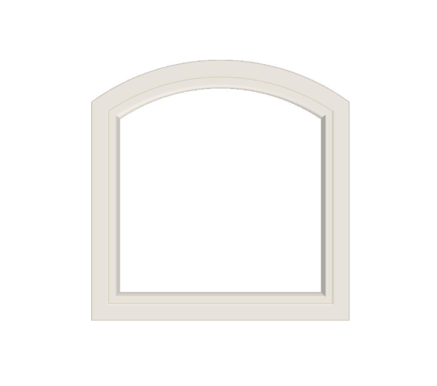 Andersen 400 Series Specialty Equal Leg Arch Window 28 3/8" Wide Fixed Vinyl Exterior Wood Interior Low-E4 Dual Pane Argon Full Glass Grilles/Tempered Optional AFCW106, AFCW11, AFCW12, AFCW13, AFCW135,AFCW14, AFCW145, AFCW15, AFCW155, AFCW16 Or AFCW18