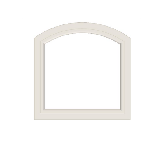 Andersen 400 Series Specialty Equal Leg Arch Window 28 3/8" Wide Fixed Vinyl Exterior Wood Interior Low-E4 Dual Pane Argon Full Glass Grilles/Tempered Optional AFCW106, AFCW11, AFCW12, AFCW13, AFCW135,AFCW14, AFCW145, AFCW15, AFCW155, AFCW16 Or AFCW18