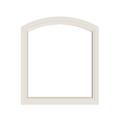 400 Series Specialty Equal Leg Arch Window 35 15/16" Wide Fixed Vinyl Exterior Wood Interior Low-E4 Dual Pane Argon Full Glass Grilles/Tempered Optional AFCP3006,AFCP301,AFCP302,AFCP303,AFCP3035,AFCP304,AFCP3045,AFCP305,AFCP3055,AFCP306 Or AFCP308
