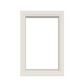 Andersen 400 Series Specialty Rectangle Window 24" Wide Fixed Vinyl Exterior Wood Interior Low-E4 Dual Pane Argon Full Glass Tempered Option