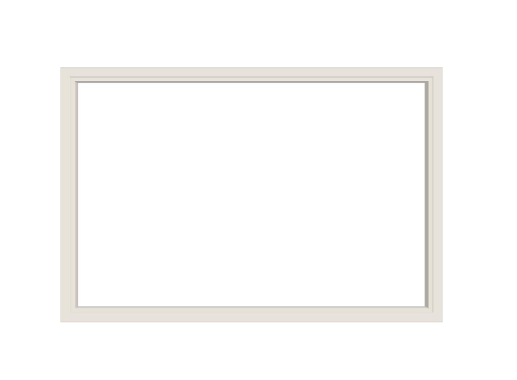 Andersen 400 Series Specialty Rectangle Window 72" Wide Fixed Vinyl Exterior Wood Interior Low-E4 Dual Pane Argon Full Glass Tempered Option