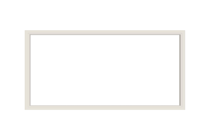 Andersen 400 Series Specialty Rectangle Window 96" Wide Fixed Vinyl Exterior Wood Interior Low-E4 Dual Pane Argon Full Glass Tempered Option