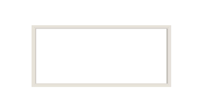 Andersen 400 Series Specialty Rectangle Window 108" Wide Fixed Vinyl Exterior Wood Interior Low-E4 Dual Pane Argon Full Glass Tempered Option