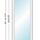 ANDERSEN Windows 400 Series Venting Casement 17" Wide Vinyl Exterior Wood Interior New Construction Low-E4 Dual Pane Argon Fill Glass Full Screen/Tempered/Frosted/Grilles Optional CR12, CR125, CR13, CR135, CR14, CR145, CR15, CR155, Or CR16