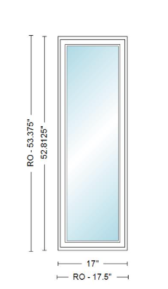 ANDERSEN Windows 400 Series Venting Casement 17" Wide Vinyl Exterior Wood Interior New Construction Low-E4 Dual Pane Argon Fill Glass Full Screen/Tempered/Frosted/Grilles Optional CR12, CR125, CR13, CR135, CR14, CR145, CR15, CR155, Or CR16