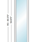 ANDERSEN Windows 400 Series Venting Casement 17" Wide Vinyl Exterior Wood Interior New Construction Low-E4 Dual Pane Argon Fill Glass Full Screen/Tempered/Frosted/Grilles Optional CR12, CR125, CR13, CR135, CR14, CR145, CR15, CR155, Or CR16