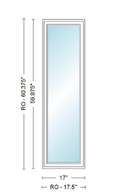 ANDERSEN Windows 400 Series Venting Casement 17" Wide Vinyl Exterior Wood Interior New Construction Low-E4 Dual Pane Argon Fill Glass Full Screen/Tempered/Frosted/Grilles Optional CR12, CR125, CR13, CR135, CR14, CR145, CR15, CR155, Or CR16