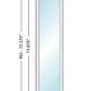 ANDERSEN Windows 400 Series Venting Casement 17" Wide Vinyl Exterior Wood Interior New Construction Low-E4 Dual Pane Argon Fill Glass Full Screen/Tempered/Frosted/Grilles Optional CR12, CR125, CR13, CR135, CR14, CR145, CR15, CR155, Or CR16
