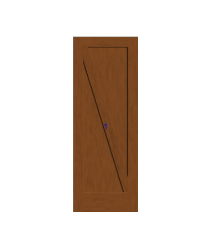 THERMATRU 6'8" Or 8'0" Classic Craft American Fir Panel Exterior Prehung Door CCA4915L-DDBF3/ CCA84915L-DDBF3