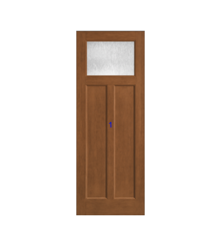 THERMATRU 6'8" Or 8'0" Classic Craft American Fir Craftsman Exterior Prehung Door  CCA210-LE/CCA210XC/ CCA210XJ/ CCA210XN/ CCA210XR/CCA8210-LE/CCA8210XC/CCA8210XJ/CCA87100-LE/ CCA8210XR/CCA87100XR